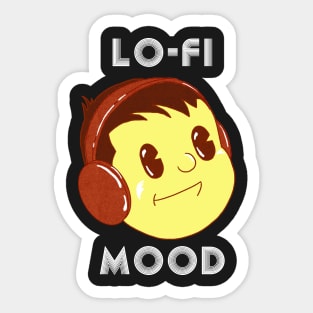 Lo-Fi Hip-Hop Music Sticker